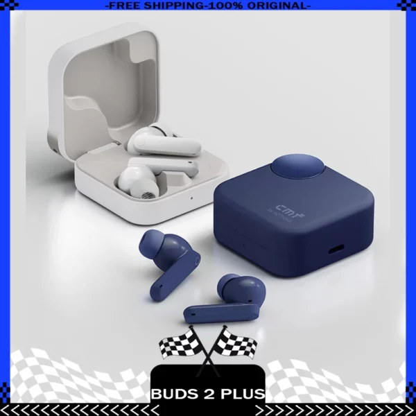 CMF by Nothing Buds 2 Plus écouteur Bluetooth sans fil 50dB hybride réduction du bruit Active longue durée de vie de la batterie casque personnalisé