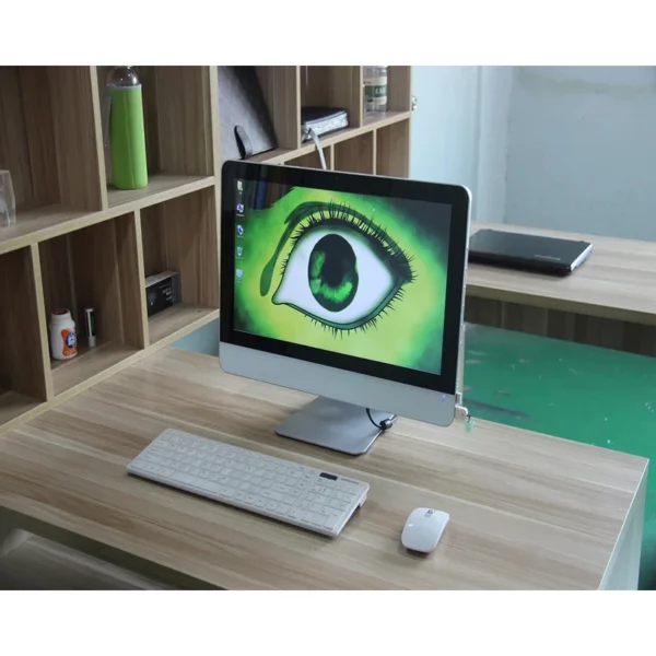 Ultra mince Win 10 AIO 18.5 pouces Core CPU tout-en-un PC 2GB 4GB 8GB 500G 1TB ordinateur de bureau tout-en-un PC I7 ordinateur H61 – Image 2