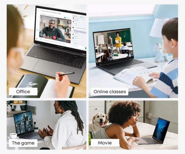 CHUWI GemiBook Plus ordinateur portable 15.6 "Intel N150/N100 graphique pour 12e génération 1920*1080P 16GB RAM 512GB SSD avec ventilateur de refroidissement Windows 11 – Image 12
