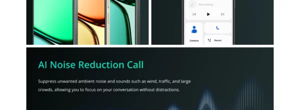 realme-Smartphone C61, Batterie 5000mAh, Charge SUPERVOOC 15W, Caméra AI 50MP, Affichage 90Hz, Moteur AI IP54, 256 Go, NDavid, Première mondiale – Image 47