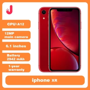 iPhone XR RAM d'origine 3GB ROM 64GB/128GB /256G identification faciale débloquée NFC smartphone Mobile 4G LTE 6.1 "téléphone portable hexa-core iphonexr