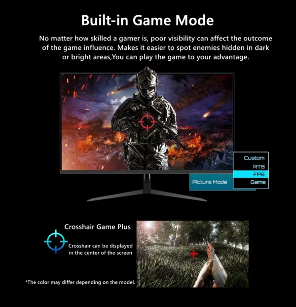 FYHXels32-Écran LED UHD pour ordinateur de bureau, moniteur PC IPS, écran d'ordinateur de jeu, technologie FreeDiviG-Divig, 32 pouces, 4K, 144Hz, 3840x2160 – Image 2