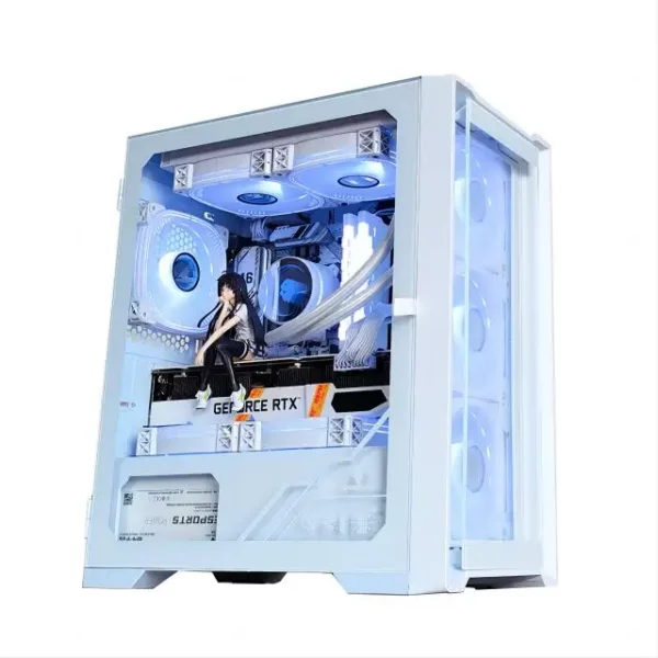 Ordinateur de bureau I9 14900k DDR5 32G 6800 2000GB 2 to SSD RTX4080 Super PC win11 PC de jeu ordinateur de bureau tour centrale jeu – Image 24