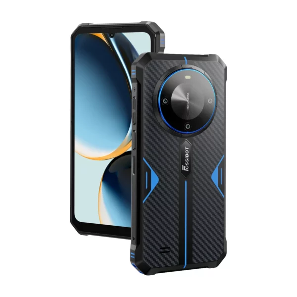 FOSSiBOT F105 Smartphone robuste Android 14 12GB + 64GB téléphone portable 6.745 "HD + écran IPS 20MP caméra 10300mAh téléphone portable – Image 7