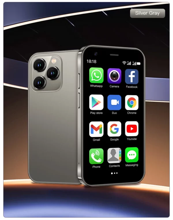 SERVO Mini Smartphone 3 "écran HD système Android 2GB RAM 16GB ROM Play Store 3G WCDMA cellulaire Super petits téléphones mobiles bon marché – Image 44