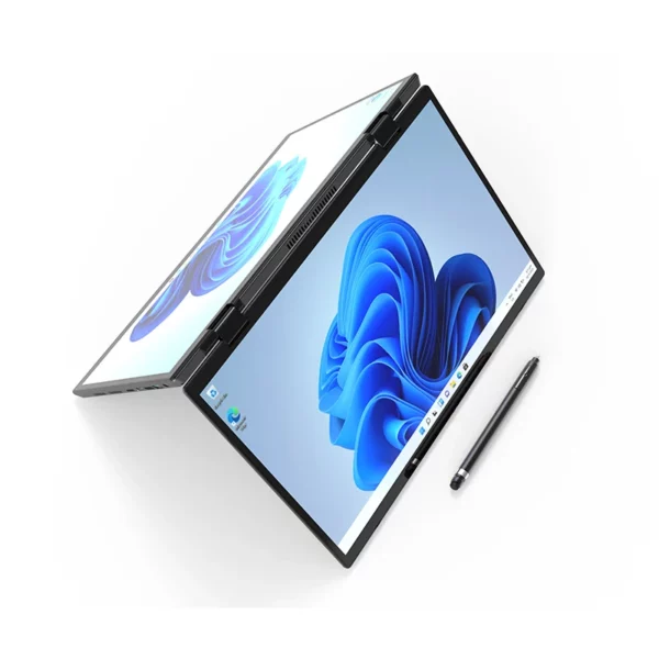 14 pouces + 14 pouces tactile double écran ordinateur portable Intel N100 processeur ordinateur portable de jeu DDR4 16GB 1TB SSD ordinateur portable – Image 4