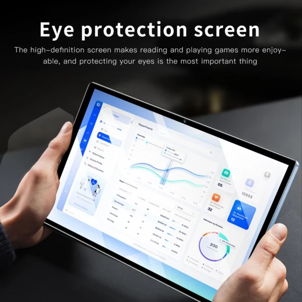 BDF Android 10.1 pouces tablette Google Play Octa Core double caméra double SIM 3G appel téléphonique tablettes Bluetooth Wifi 4GB + 64GB ROM – Image 4
