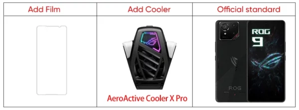 Première mondiale ASUS ROG Phone 9 Pro Smartphone Snapdragon 8 Elite 6.78 ''185Hz AMOLED affichage 5800mAh NFC téléphone portable – Image 11