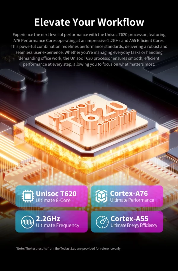 Tablette Teclast T50 Plus Android 14, 11 pouces, 2K, 90Hz, haute rafraîchissement, 6 go + 256 go, UNISOC T620, batterie 8000mAh, caméra 8MP + 13MP, languette 4G – Image 16