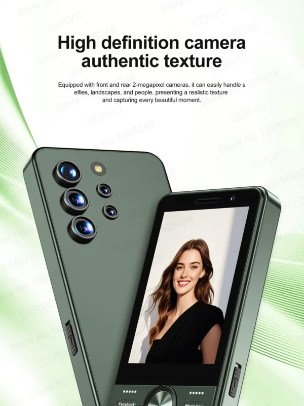 SERVO F25 PRO 4G LTE bouton Smartphone système Android lecture magasin Radio FM 2GB + 16GB WiFi 3.5 "écran tactile téléphones intelligents double SIM – Image 16