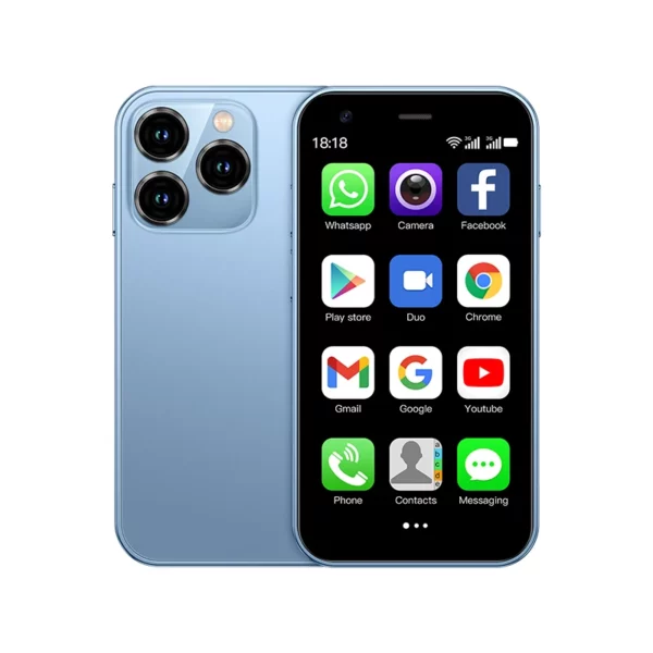 SERVO Mini Smartphone 3 "écran HD système Android 2GB RAM 16GB ROM Play Store 3G WCDMA cellulaire Super petits téléphones mobiles bon marché – Image 13