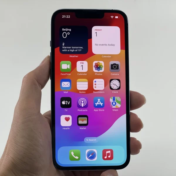 iPhone 13 Pro débloqué 128 Go/256 Go ROM Smartphone A15 Face ID 6.1 "écran OLED 12MP caméra iphone 13pro – Image 2