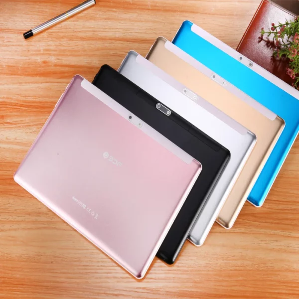 Nouveau 10.1 pouces tablette 4G WiFi double SIM 4GB 64GB tablette Android 10.1 pouces 2MP + 5.0MP Version mondiale tablette PC – Image 21