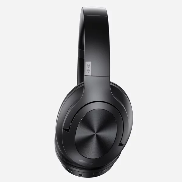 Casque sans fil QERE E80 écouteur bluetooth 5.3 ANC suppression du bruit Audio haute résolution sur l'oreille casque 70H 40mm Driver2.4G – Image 14