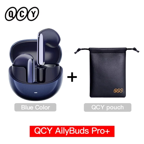 QCY-Écouteurs sans fil AilyBuds Pro+ ANC, HT10, Hi-Res Audio, AC Sat, Bluetooth 5.3, 6 micros, AI, HD, appel, connexion multipoint – Image 16