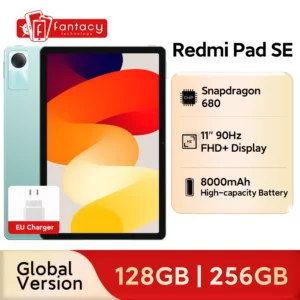 Version mondiale Xiaomi Redmi Pad SE 11 "128GB 256GB Snapdragon 680 Mi tablette haut-parleurs Quad Dolby Atmos 90Hz 11 "affichage 8000mAh