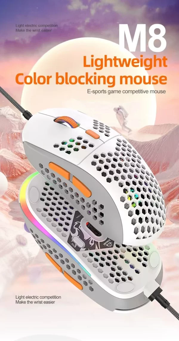 Souris de jeu ultralégère ou moniteur incurvé de 24 pouces, moniteurs d'ordinateur FHD(1920 × 1080p) 75HZ, grand angle de vision de 178 °, moniteur PC – Image 17
