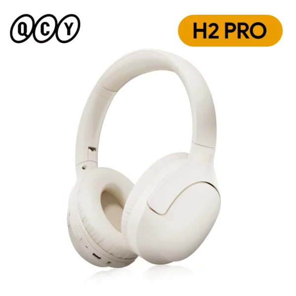 QCY H2 Pro casque sans fil Bluetooth 5.3 Mode basse écouteurs HIFI 3D casque stéréo sur l'oreille écouteurs de jeu – Image 8