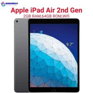 Apple-Tablette Triple Core iPad Air 95%, 2e génération, Wifi, 64 Go, Dean, 2 Go de RAM, 2014, iOS 9.7, IPS, LCD, Apple A8X, 8.1 d'origine, neuf