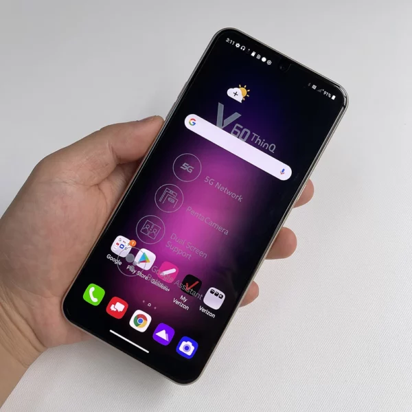 LG-Smartphone Android V60 ThinQ, téléphone portable d'origine, Snapdragon 6.8, NDavid, 5G, 8 Go de RAM, 865 Go de ROM, V600AM, V600TM, V600VM, 128 pouces – Image 20