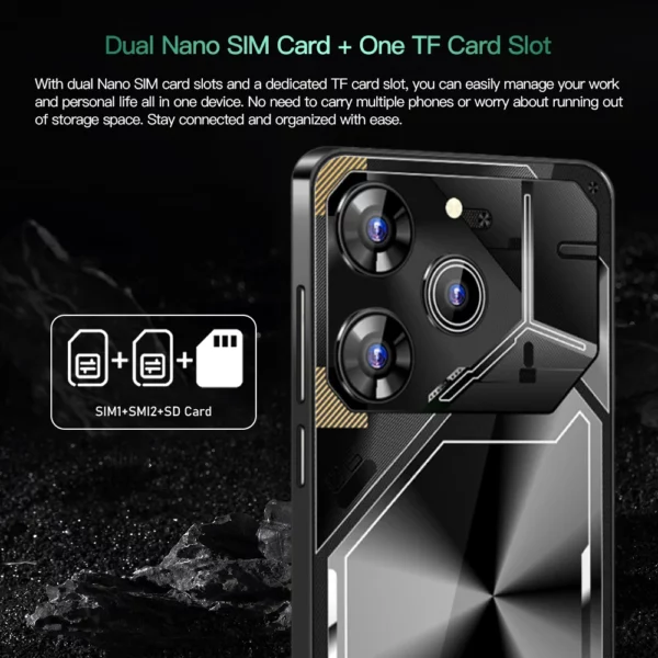 FUFFI-Pova 6 Pro, téléphone intelligent Android, 5.0 pouces, 3 + 32 go de ROM, double SIM, 3500 mAh, téléphones portables, double SIM, réseau 4G, téléphones portables – Image 4