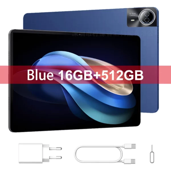 2025 nouveau 14 pouces grand écran Android 14 tablette PC 16gb + 512GB appel téléphonique 5G WIFI enfants Pad tablette pour classe éducative en ligne – Image 12