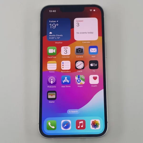 iPhone 13 d'origine 128GB/256GB ROM débloqué A15 puce IOS 5G Smartphone Face ID 6.1 "écran OLED iphone 13 téléphone portable – Image 3