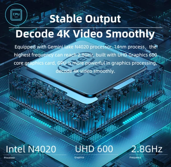 CHUWI-Ordinateur portable HeroPlePro, 8 Go de RAM, 256 Go SSD, Intel Celeron N4020, touriste Core, écran IPS 14.1 ", Windows 11 – Image 11