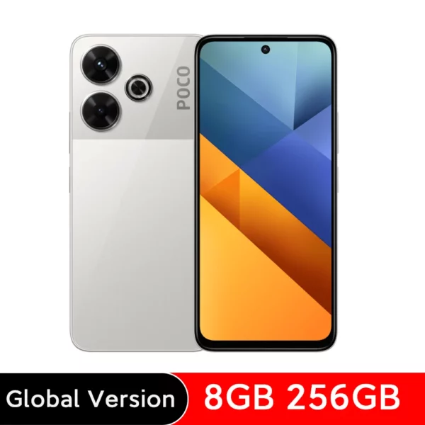 POCO M6 Smartphone Version mondiale Helio G91 Ultra 108MP caméra principale de qualité professionnelle 33W charge rapide batterie 5030mAh – Image 8