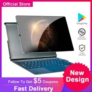 2025 nouveau Design 4G appel téléphonique 2 en 1 tablette clavier d'accueil tablette Android 10.5 "1920*1200 MT6797 10 cœurs 13MP + 5MP 7000mAH
