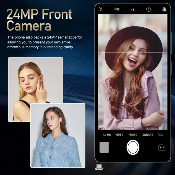 S25 Pro Smartphone Android 6.8 pouces HD 8/12GB RAM 256/512GB ROM 5800mAh 48MP caméra Android 12 MTK Core Google Play téléphone portable – Image 20