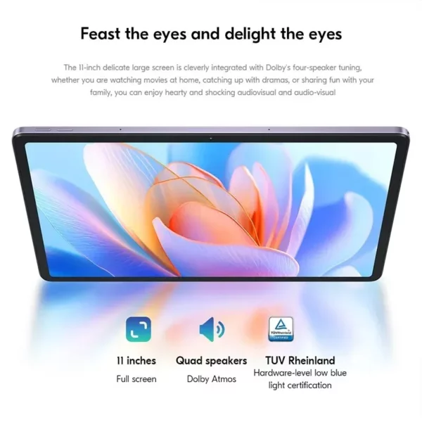 Lenovo-Tablette XiaoXin Pad 2024, 8 Go, 128 Go, Qualcomm Snapdragon 685, Octa Core, 11 ", WiFi, 8MP, Cam7040mAh, chargeur 20W, Global Dean – Image 2