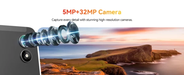 BNCF BPad Mini 8.4 pouces Snapdragon SMD685 tablette Android14 (8 + 8) GB RAM + 128 GB ROM 6050 mAh batterie 4G LTE Widevine L1 2K IPS onglet – Image 19
