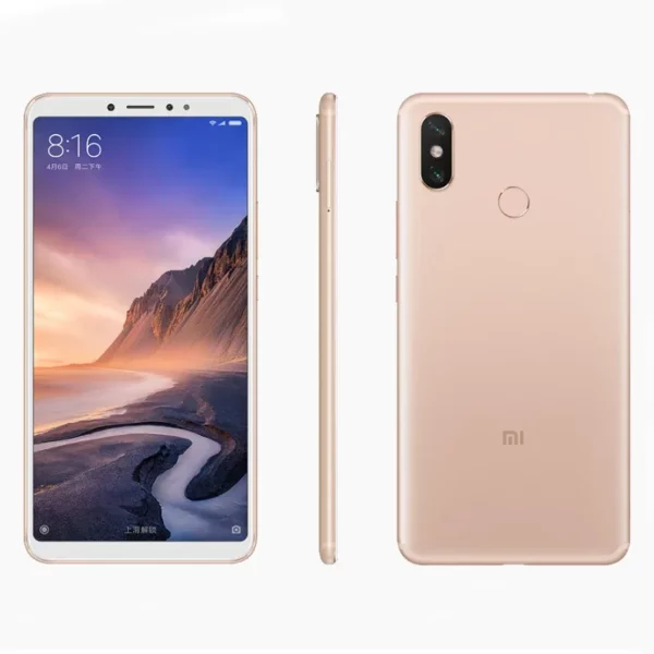 Xiaomi Mi Max 3 Snapdragon 636 Smartphone 6.9 pouces grand écran 5500mAh batterie 12MP Bluetooth 5.0 téléphone d'occasion Android – Image 2