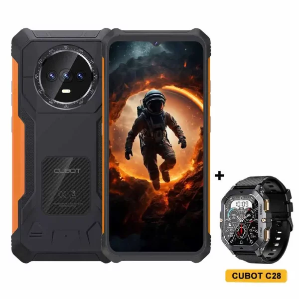 Smartphone Android robuste ultra-mince Cubot KingKong ES, 16 Go de RAM (6 Go + 10 Go), 128 Go de ROM, écran 6,56" 90 Hz, caméra 48 MP, téléphone 4G – Image 7