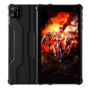 Tablette PRITOM Tablette Android 14 7", 8 Go de RAM (3 + 5 Go d'extension) 64 Go de ROM, processeur Octa-Core A523, WiFi 5G + WiFi6, double caméra, noir