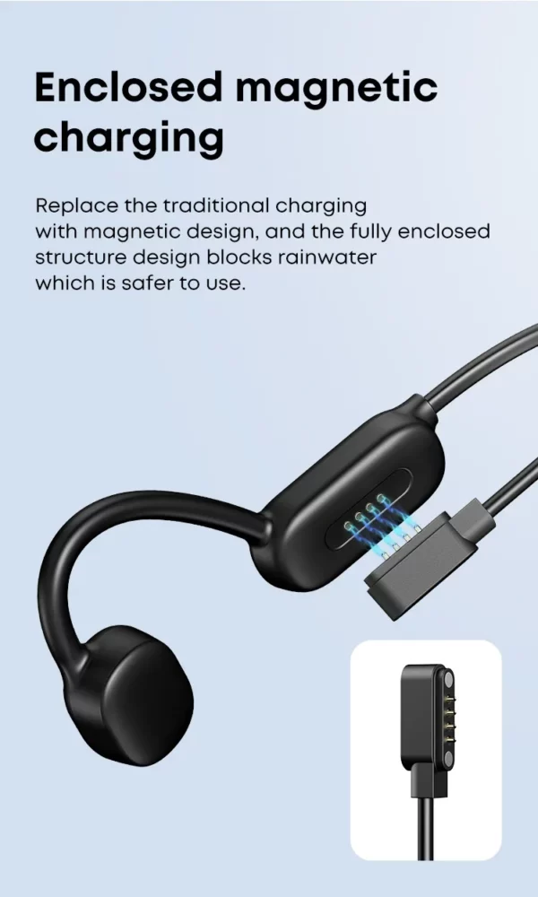Xiaomi Mijia – écouteurs à Conduction osseuse, Bluetooth, micro sans fil, étanche IP68, lecteur MP3, Hifi, pour natation, 32 go – Image 21