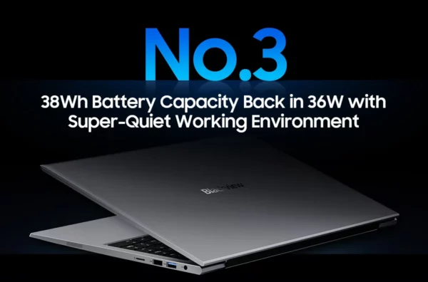 Blackview Acebook 8 ordinateur portable 15.6 ''Win 11 12e génération processeur Intel Core N97 16 Go DDR4 512 Go SSD 5000 mAh batterie avec Charge 36 W – Image 23