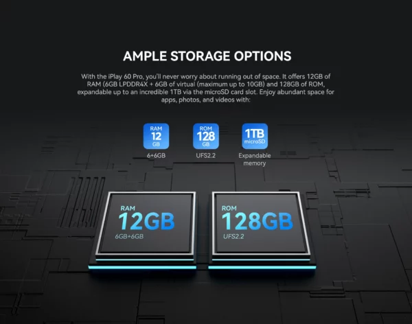 ALLDOCUBE iPlay60 Pro tablette 10.95 "90Hz affichage Helio G99 16GB(6GB + 10GB virtuel) RAM 128GB ROM 7000mAh LTE tablette Android 14 – Image 18