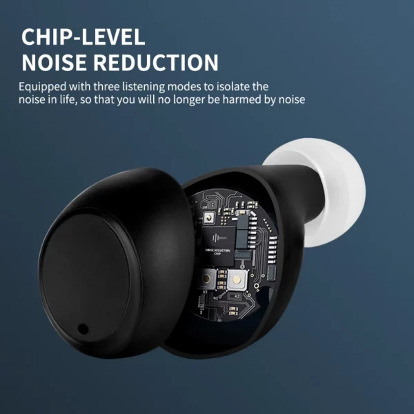 Modes de fonctionnement rechargeables à une touche, aide auditive Invisible sans bruit, aide auditive intelligente pour perte sévère, soins auditifs – Image 2