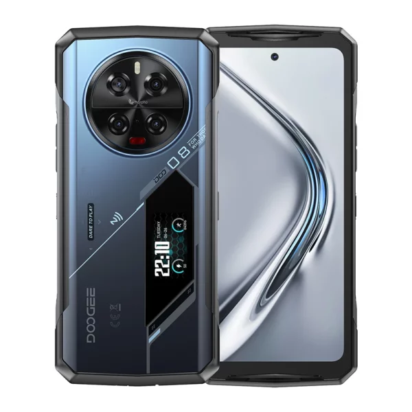 DOOGEE V40 Pro 5G téléphone robuste 6.78 "16GB + 512GB téléphones de jeu dimension 7300 200MP AI caméra 8680mAh Android 14 – Image 8