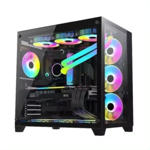 Produits les plus populaires Business Gamer Core I3 PC tout-en-un 16G DDR4 M.2 RX580 H610 Barebone ordinateur de bureau de jeu