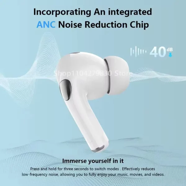 2025 nouveau Air Pro véritable sans fil Bluetooth écouteurs casque HiFi son faible latence réduction du bruit écouteurs pour IPhone Android – Image 9