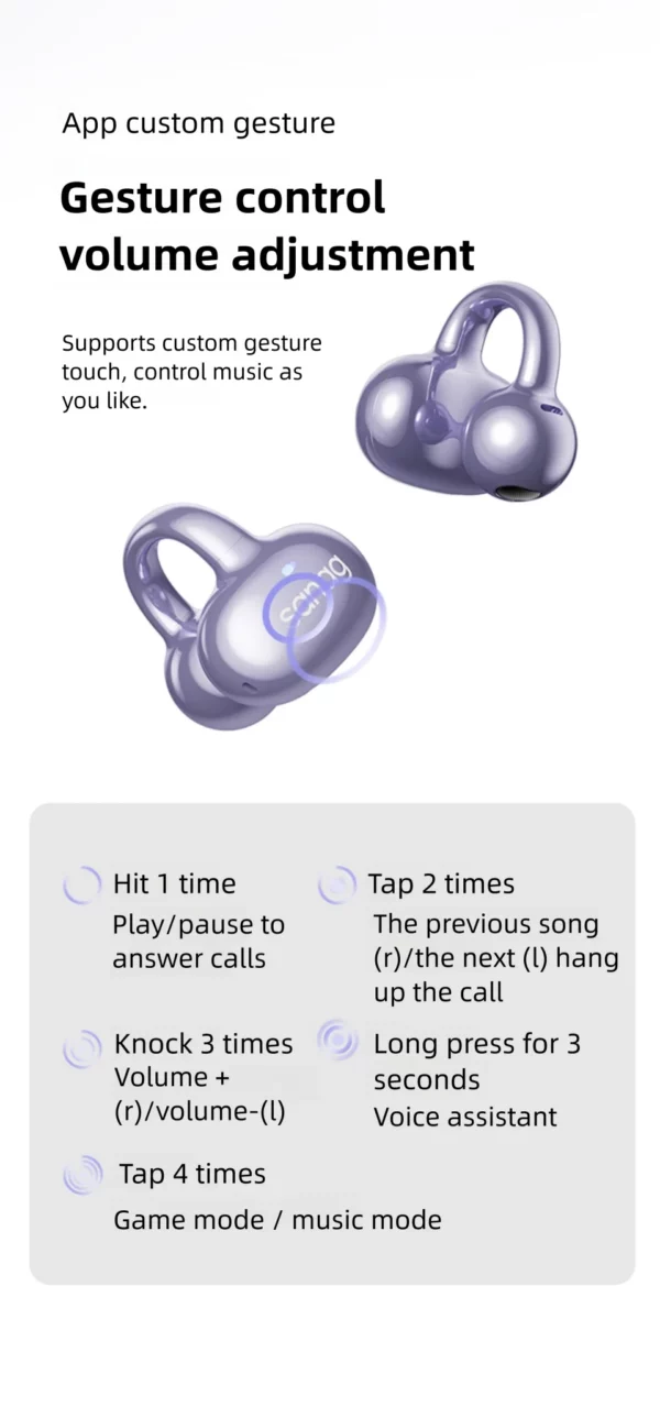 Sanag S6S pince gratuite écouteur à oreille ouverte son 3D casque Bluetooth OWS Sport casque sans fil choix Flash-vente cadeau écouteurs – Image 42