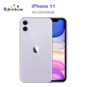 Original débloqué Apple iPhone 11 4G LTE 6.1 "64/128/256GB A13 IOS véritable iPhone11 Retina IPS LCD téléphone portable