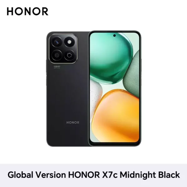 Nouveau HONOR X7c 4G Version mondiale 6.77 "120Hz écran LCD Smartphone 108MP double caméra 6000mAh grande batterie résistance aux chutes IP64 – Image 8