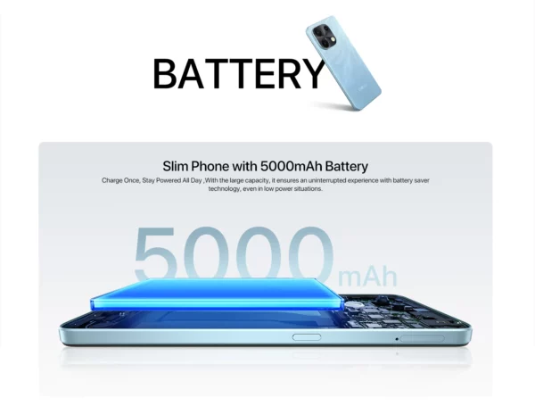 [Nouveau] UMIDIGI Note 100 Android 14 Smartphone 6.8 "HD + 120Hz 50MP caméra 8GB 256GB/6GB 128GB 20W 5000mAh double SIM NFC – Image 31