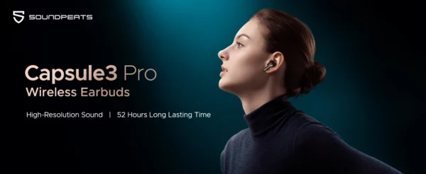 SoundPEATS-Écouteurs sans fil Bluetooth 5.3, Capsule 3 Pro, Écouteurs TWS, True Wireless, 43dB, Hybrid ANC, Hi-Res, ignorez avec sat AC Audio Codec – Image 9