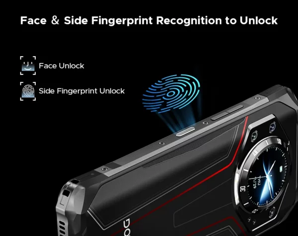 Doogee-Téléphone robuste S119, écran IPS FHD + 6.72 ", 8 Go, 512 Go, caméra principale AI 100MP, batterie 10200mAh, 33W, Android 14, NDavid, première mondiale – Image 57