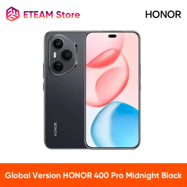 2025 Version mondiale HONOR 400 Pro 5G Smartphone Snapdragon 8 Gen 3 6.7 ''AMOLED affichage 200MP 100W filaire 50W sans fil IP68 et IP69 – Image 7